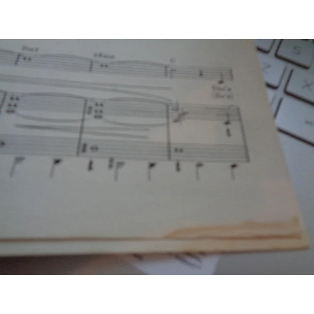 DRAT THE CAT SHE (HE) TOUCHED ME Guitar Vocal Piano Sheet Music